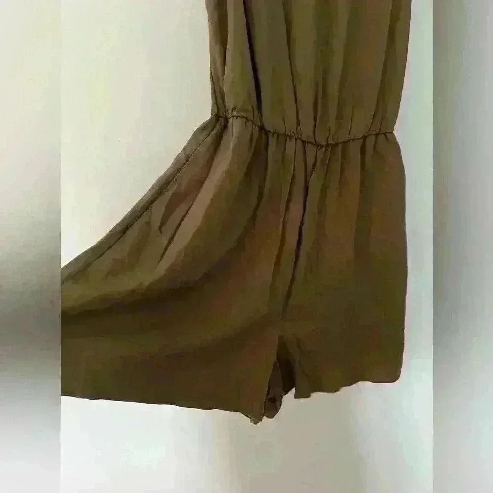 Alice + Olivia Green Romper Size 6 - Picture 3 of 9